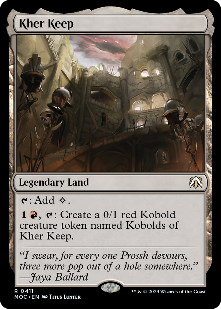 Kher Keep [March of the Machine Commander] | Enigma On Main