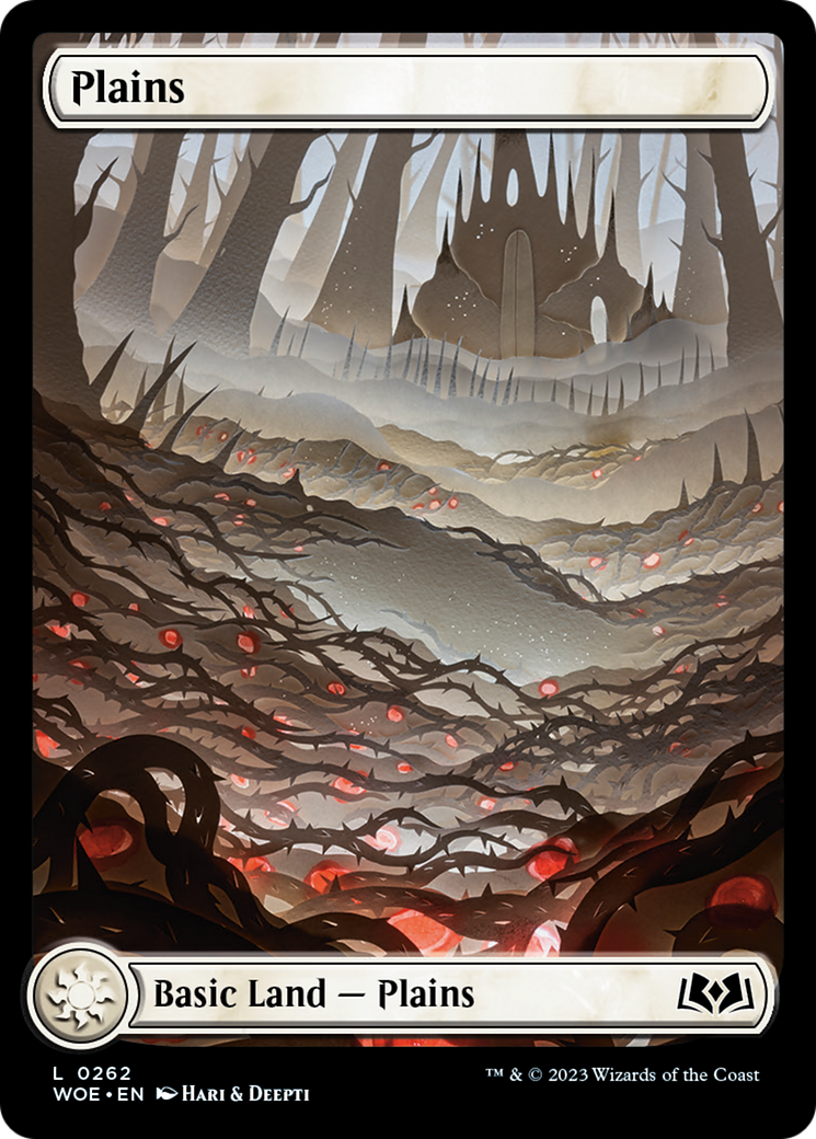 Plains (262) (Full-Art) [Wilds of Eldraine] | Enigma On Main