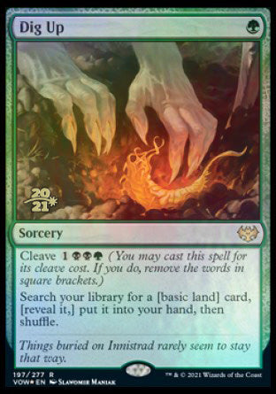 Dig Up [Innistrad: Crimson Vow Prerelease Promos] | Enigma On Main