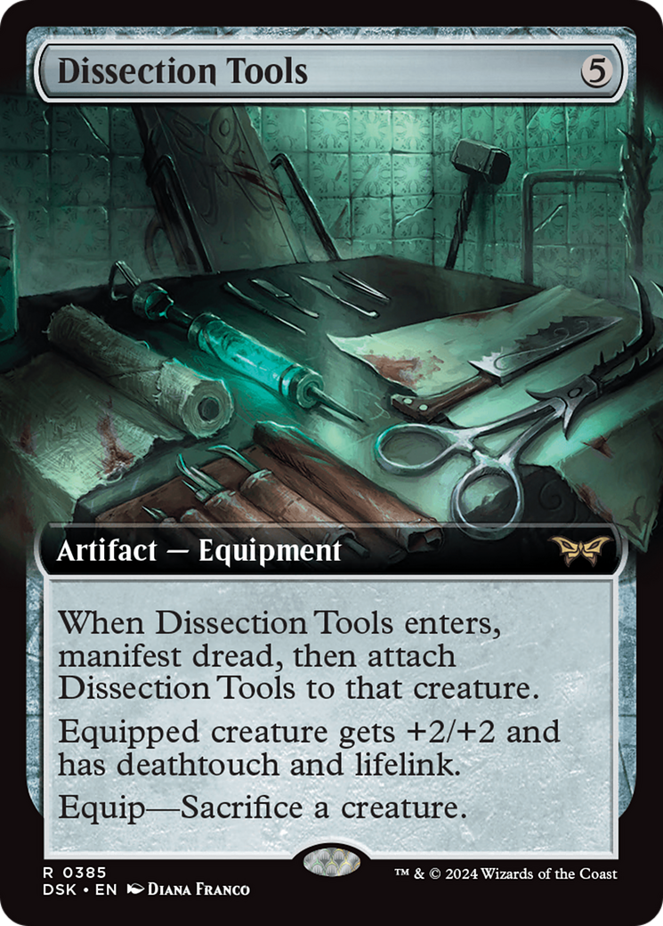 Dissection Tools (Extended Art) [Duskmourn: House of Horror] | Enigma On Main