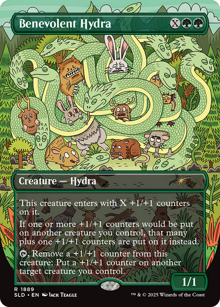 Benevolent Hydra (Rainbow Foil) [Secret Lair Drop Series] | Enigma On Main