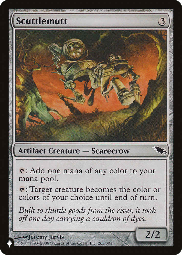 Scuttlemutt [The List Reprints] | Enigma On Main