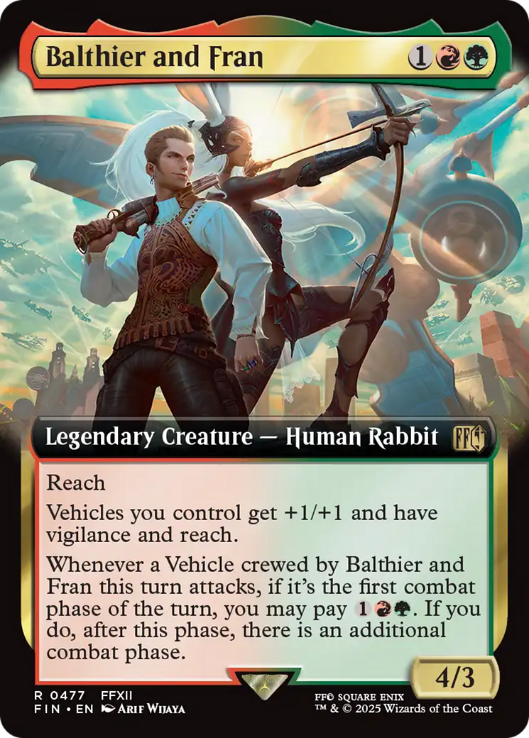 Balthier and Fran (Extended Art) [FINAL FANTASY] | Enigma On Main