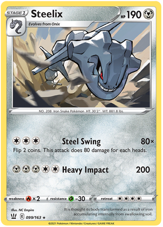 Steelix (099/163) [Sword & Shield: Battle Styles] | Enigma On Main