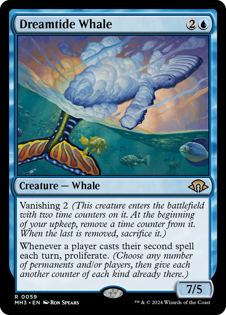 Dreamtide Whale [Modern Horizons 3] | Enigma On Main