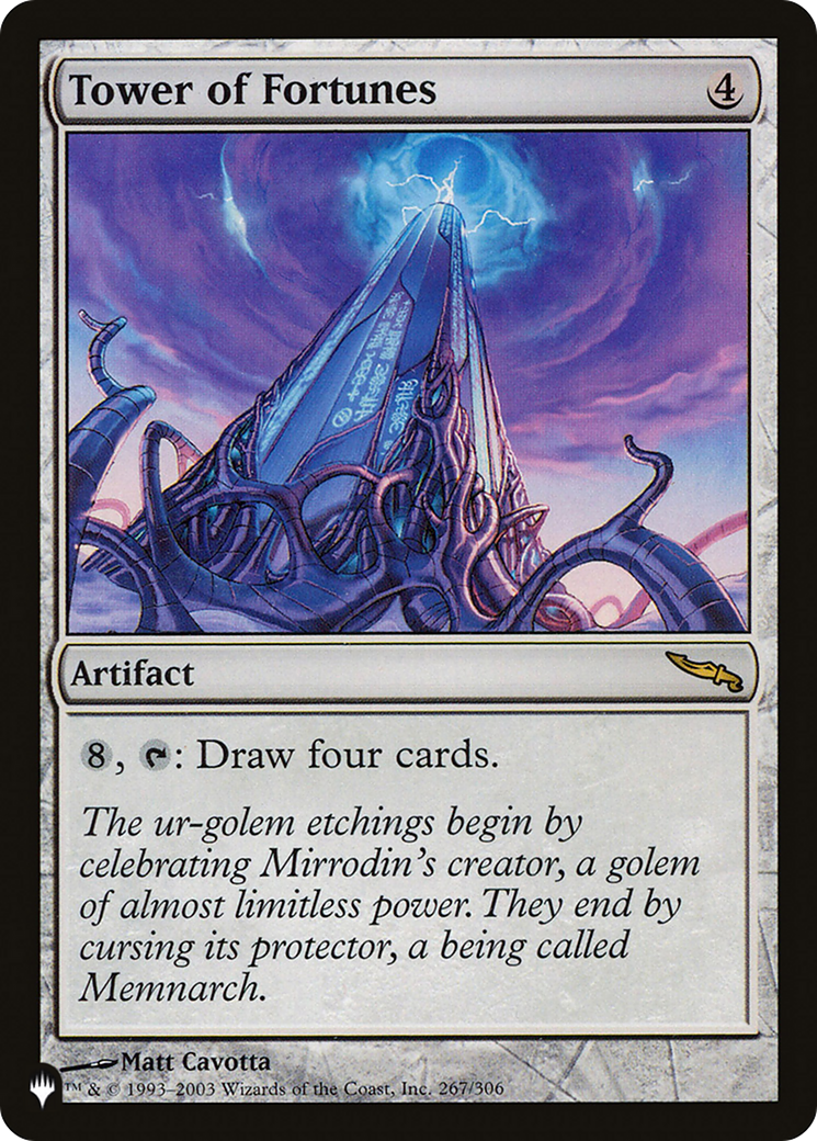 Tower of Fortunes [The List] | Enigma On Main