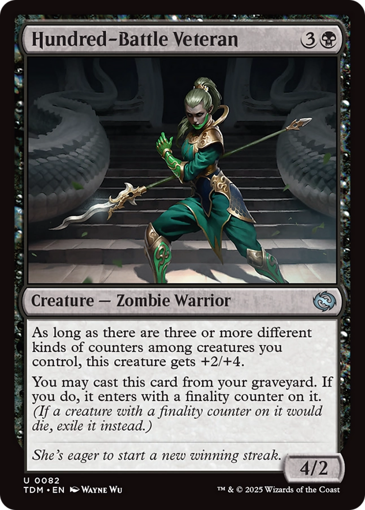 Hundred-Battle Veteran [Tarkir: Dragonstorm] | Enigma On Main