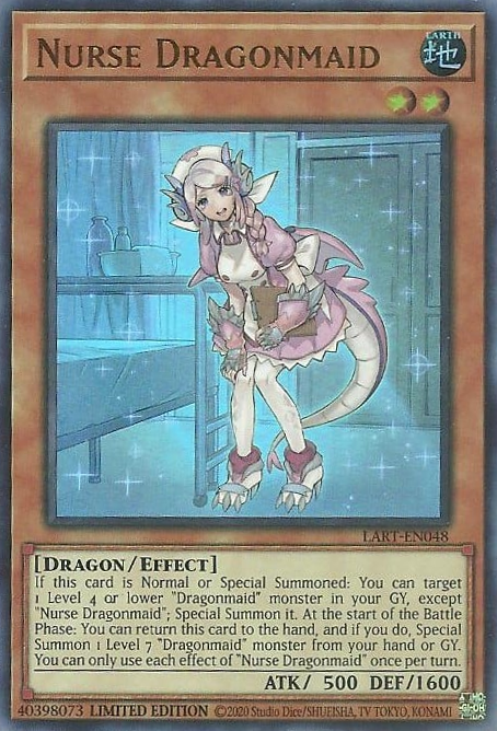 Nurse Dragonmaid [LART-EN048] Ultra Rare | Enigma On Main