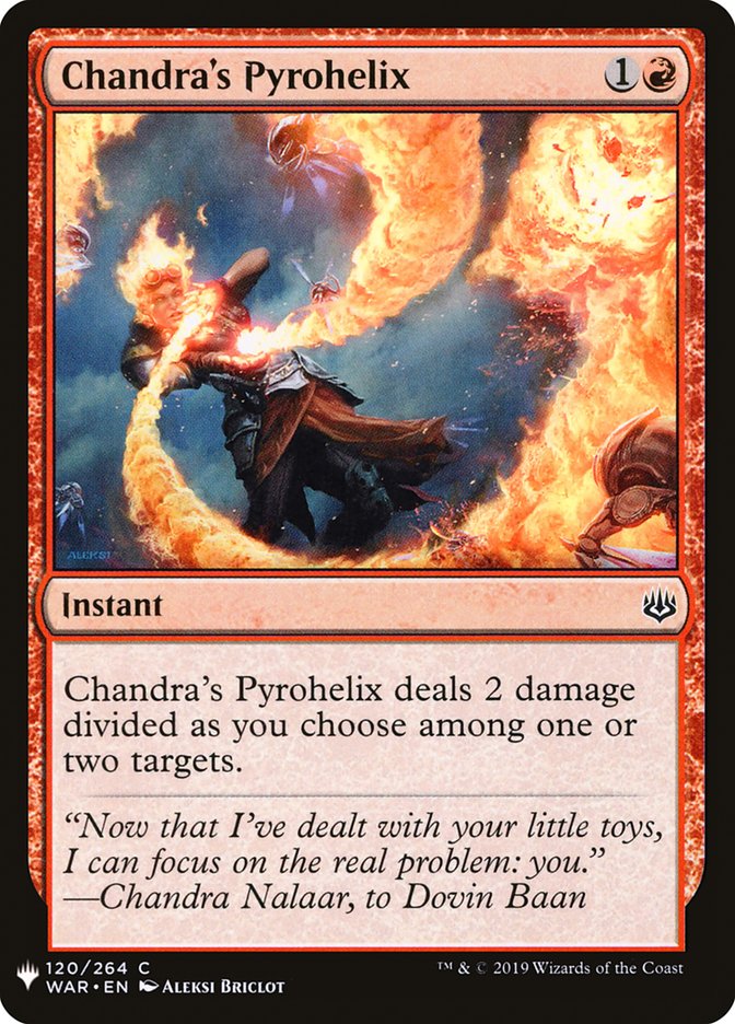 Chandra's Pyrohelix [Mystery Booster] | Enigma On Main