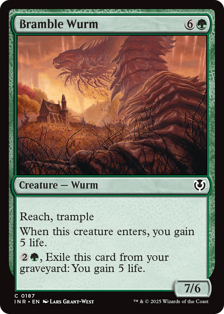 Bramble Wurm [Innistrad Remastered] | Enigma On Main