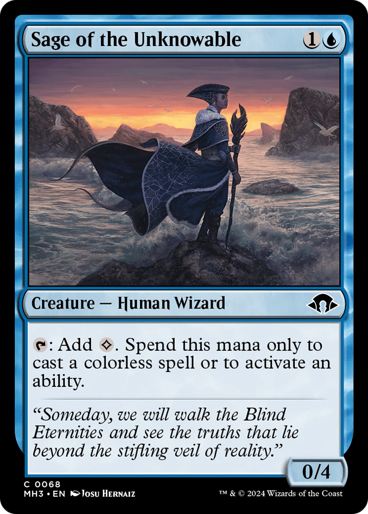 Sage of the Unknowable [Modern Horizons 3] | Enigma On Main