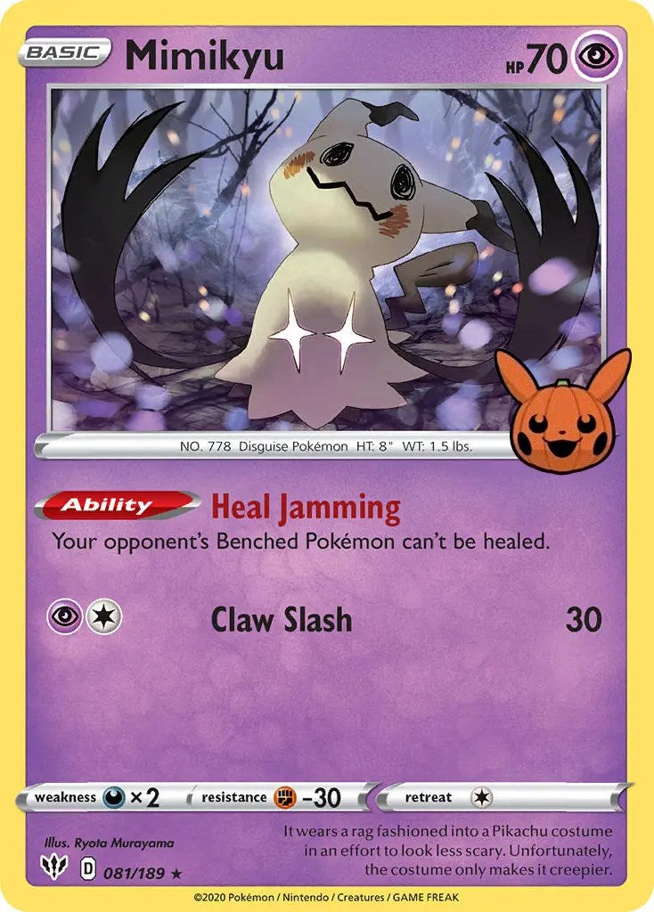 Mimikyu (081/189) [Trick or Trade] | Enigma On Main