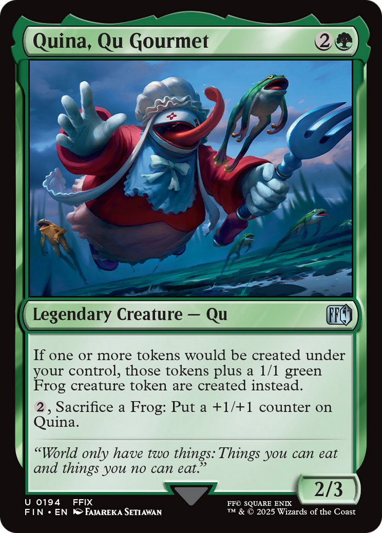 Quina, Qu Gourmet [FINAL FANTASY] | Enigma On Main