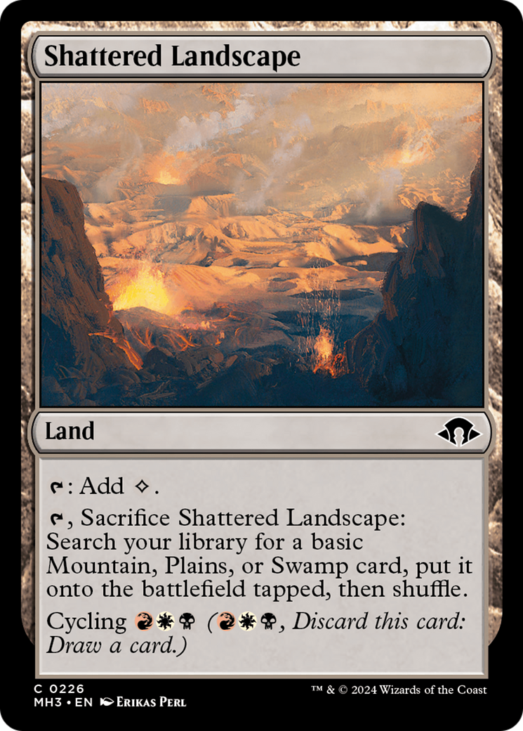 Shattered Landscape [Modern Horizons 3] | Enigma On Main