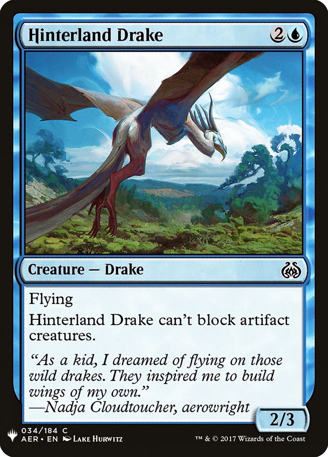 Hinterland Drake [Mystery Booster] | Enigma On Main
