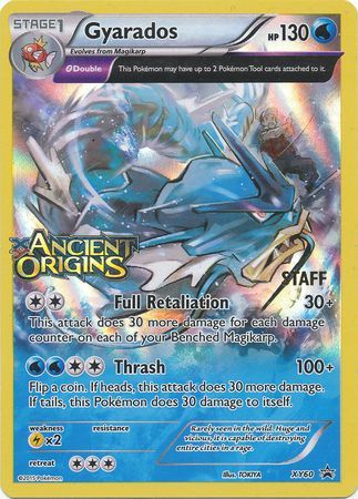 Gyarados (XY60) (Staff) [XY: Black Star Promos] | Enigma On Main