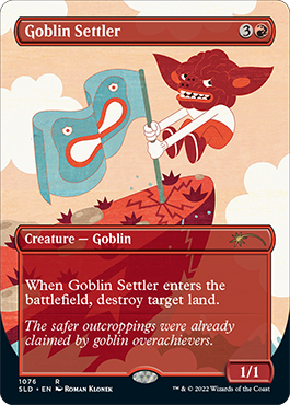 Goblin Settler (Borderless) [Secret Lair Drop Series] | Enigma On Main