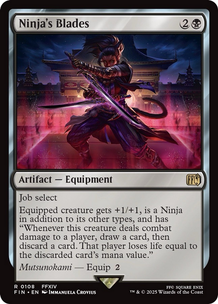 Ninja's Blades [FINAL FANTASY] | Enigma On Main
