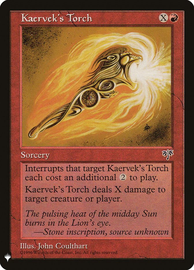 Kaervek's Torch [Mystery Booster] | Enigma On Main