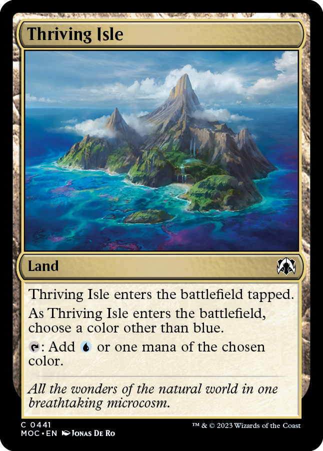 Thriving Isle [March of the Machine Commander] | Enigma On Main