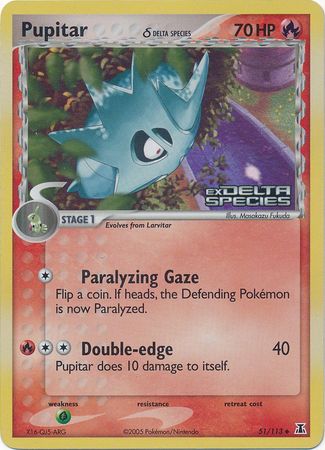 Pupitar (51/113) (Delta Species) (Stamped) [EX: Delta Species] | Enigma On Main