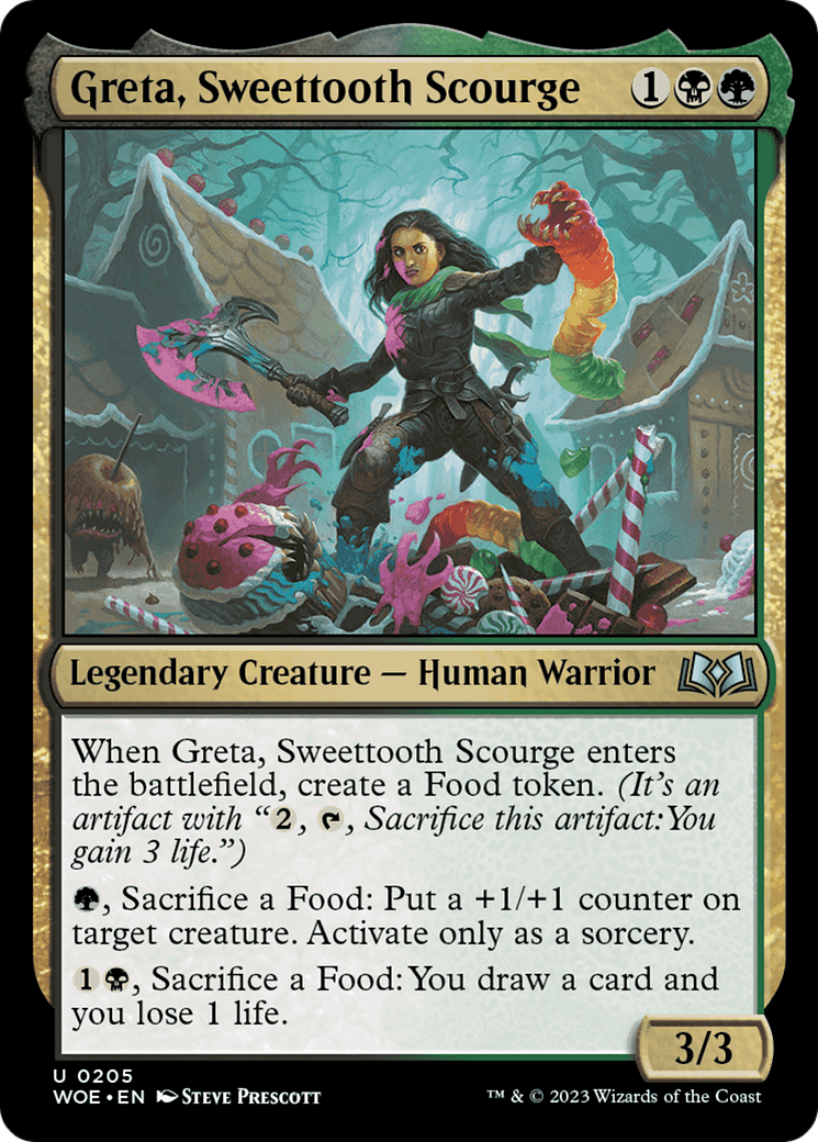 Greta, Sweettooth Scourge [Wilds of Eldraine] | Enigma On Main