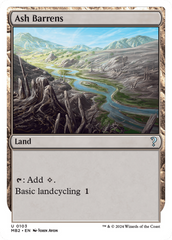 Ash Barrens (White Border) [Mystery Booster 2] | Enigma On Main