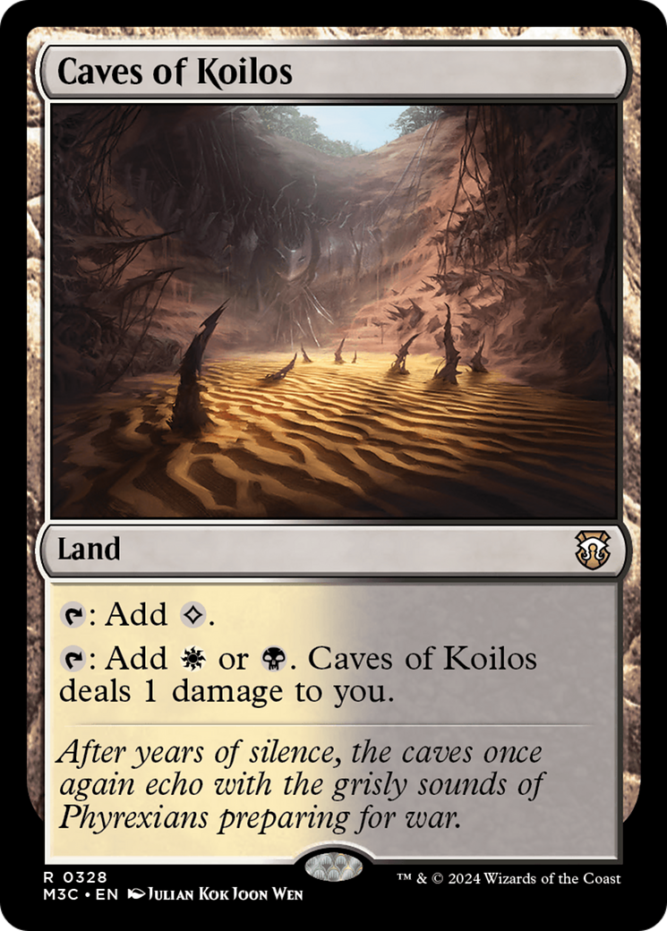 Caves of Koilos (Ripple Foil) [Modern Horizons 3 Commander] | Enigma On Main