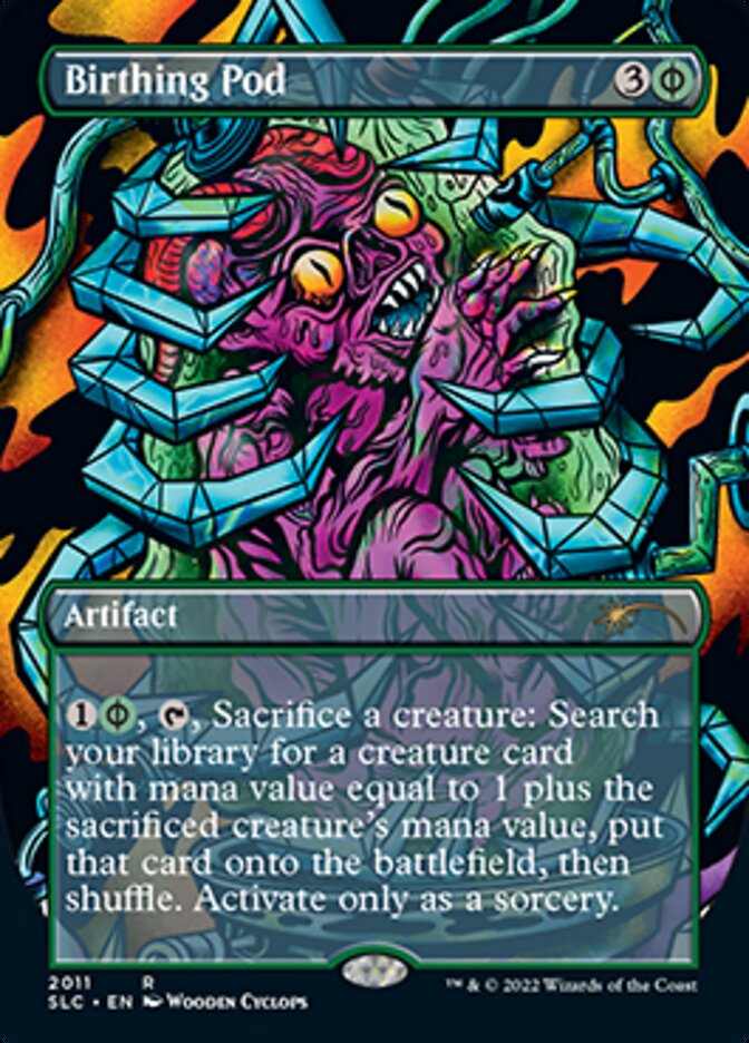 Birthing Pod (Borderless Alternate Art) [Secret Lair Countdown Kit] | Enigma On Main