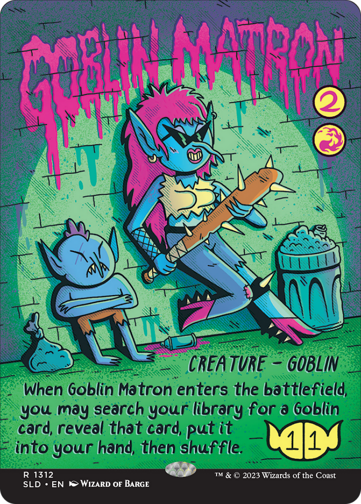 Goblin Matron (Rainbow Foil) [Secret Lair Drop Series] | Enigma On Main