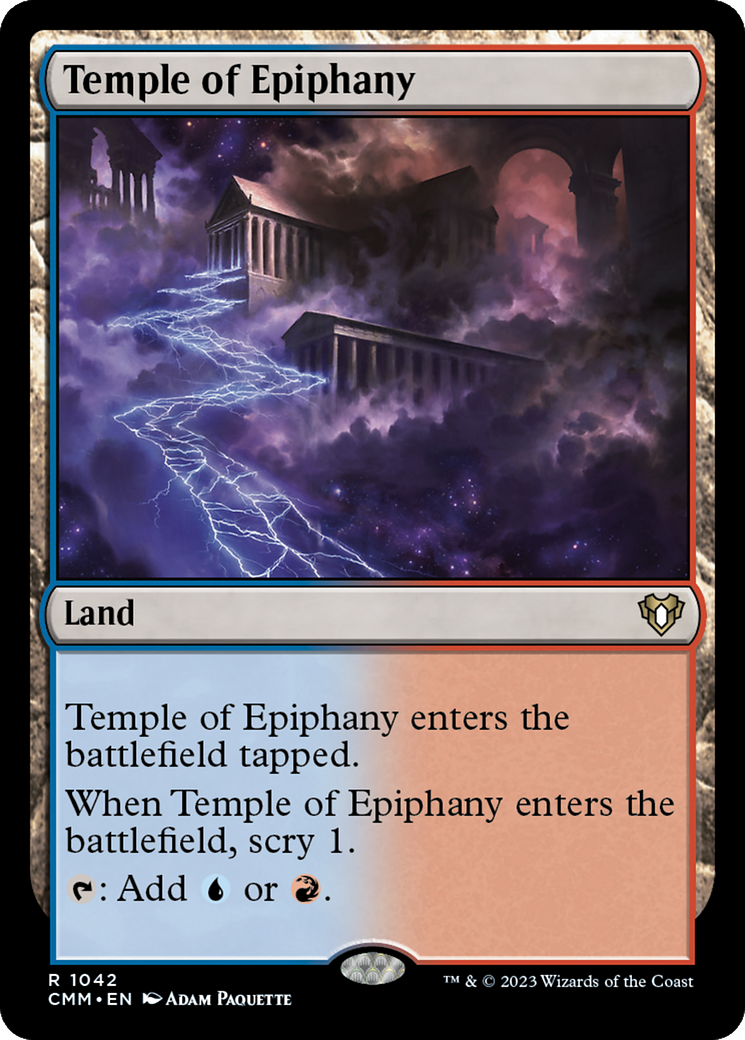 Temple of Epiphany [Commander Masters] | Enigma On Main