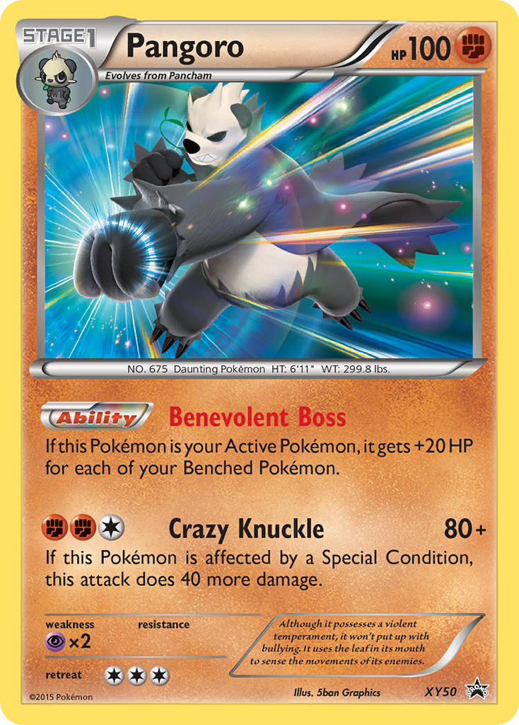 Pangoro (XY50) [XY: Black Star Promos] | Enigma On Main