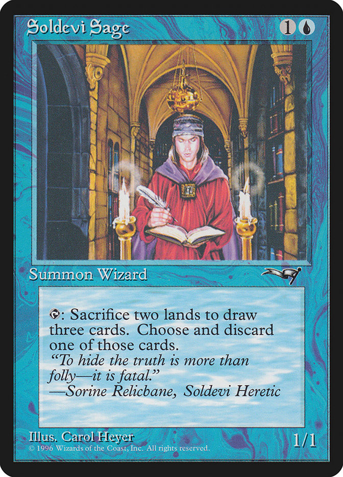 Soldevi Sage (Standing) [Alliances] | Enigma On Main