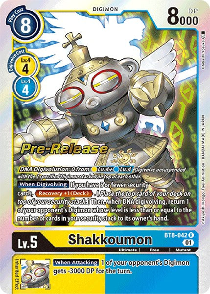 Shakkoumon [BT8-042] [New Awakening Pre-Release Cards] | Enigma On Main