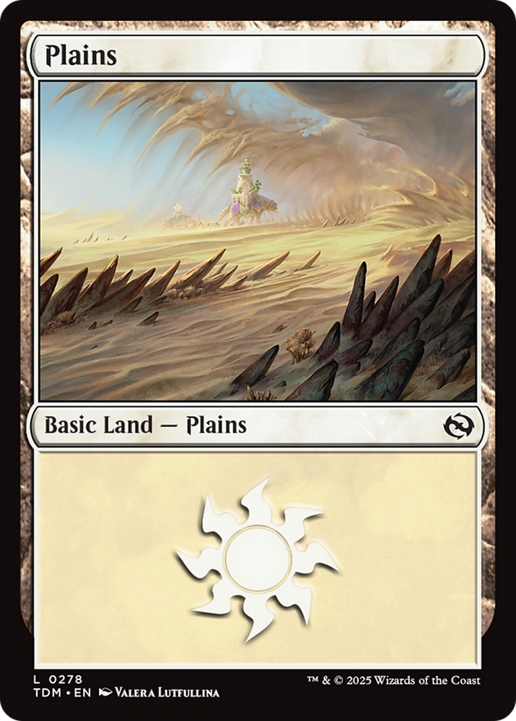 Plains (0278) [Tarkir: Dragonstorm] | Enigma On Main