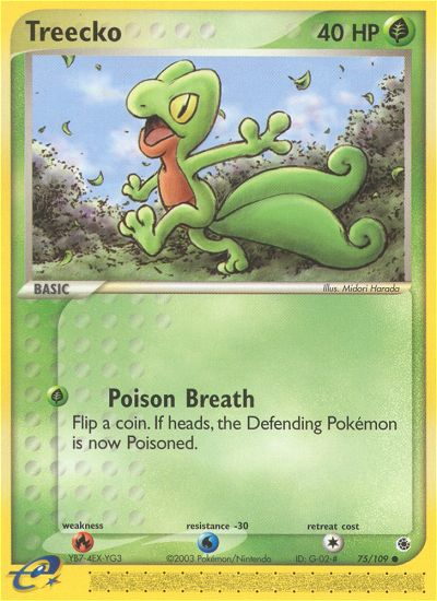 Treecko (75/109) [EX: Ruby & Sapphire] | Enigma On Main