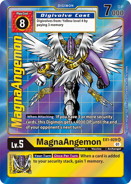 MagnaAngemon [EX1-029] (Alternate Art) [Classic Collection] | Enigma On Main