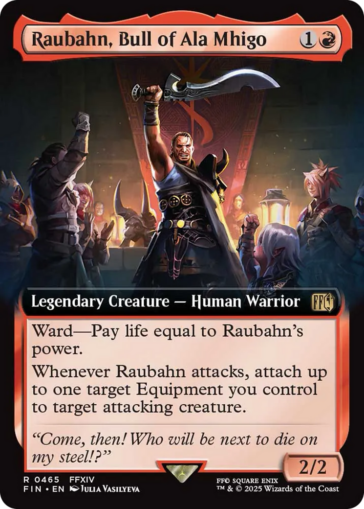 Raubahn, Bull of Ala Mhigo (Extended Art) [FINAL FANTASY] | Enigma On Main