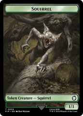 Junk // Squirrel Double-Sided Token [Fallout Tokens] | Enigma On Main