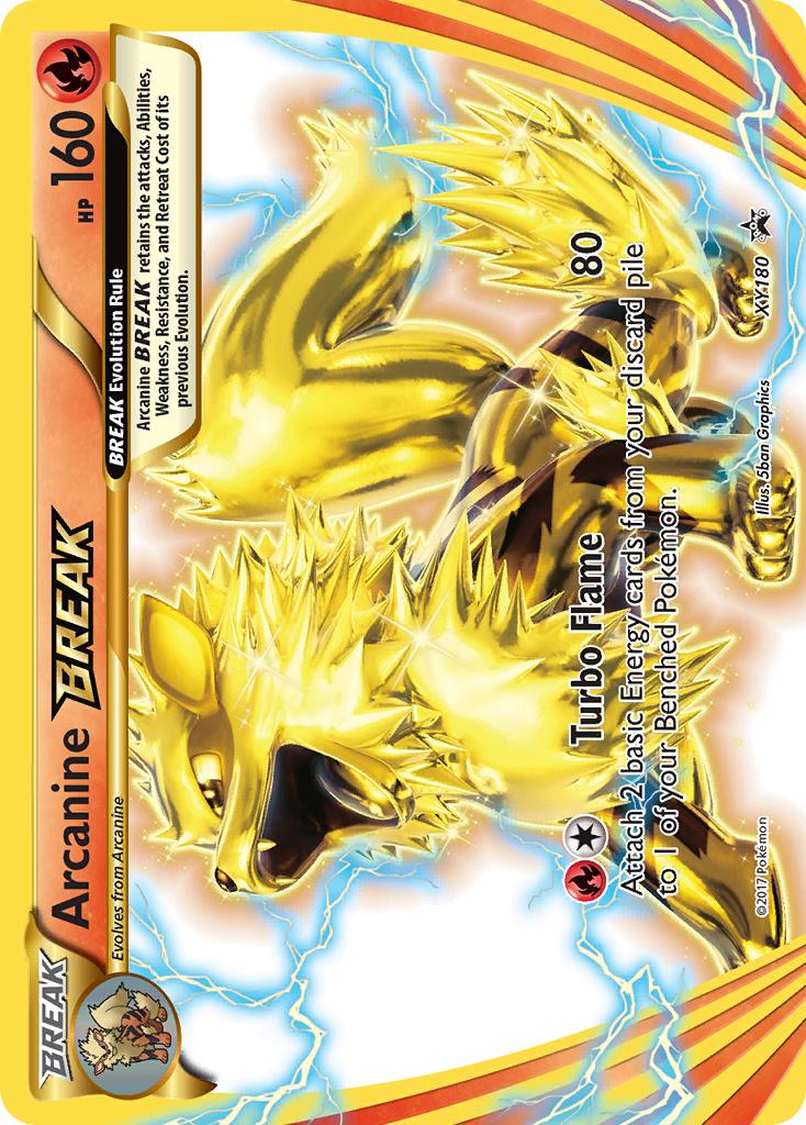 Arcanine BREAK (XY180) [XY: Black Star Promos] | Enigma On Main