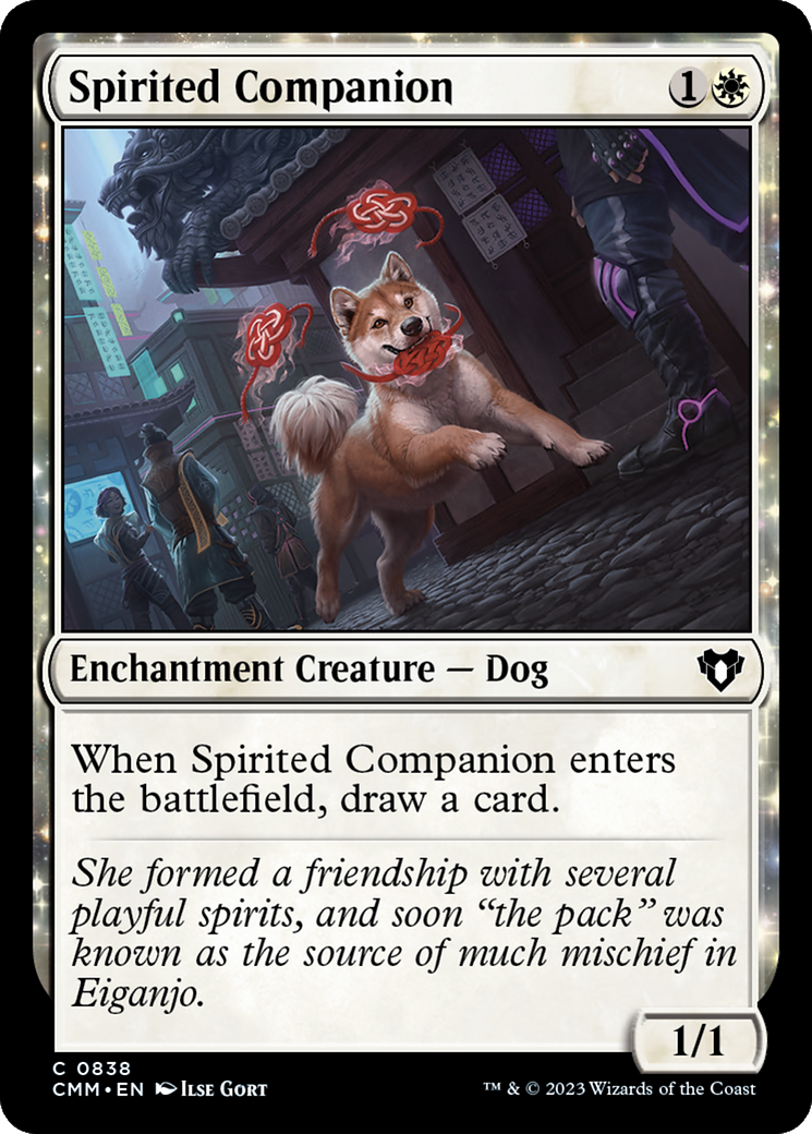 Spirited Companion [Commander Masters] | Enigma On Main