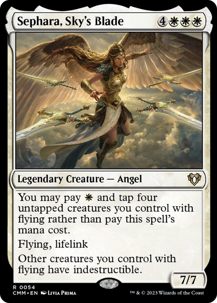 Sephara, Sky's Blade [Commander Masters] | Enigma On Main