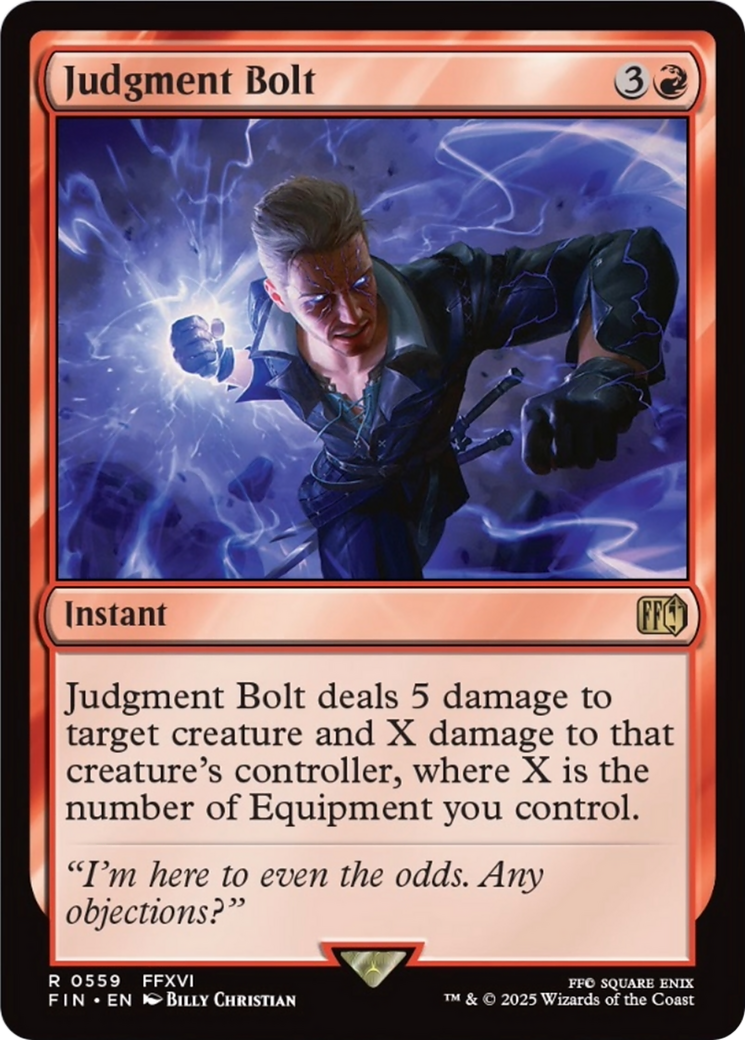 Judgment Bolt [FINAL FANTASY] | Enigma On Main