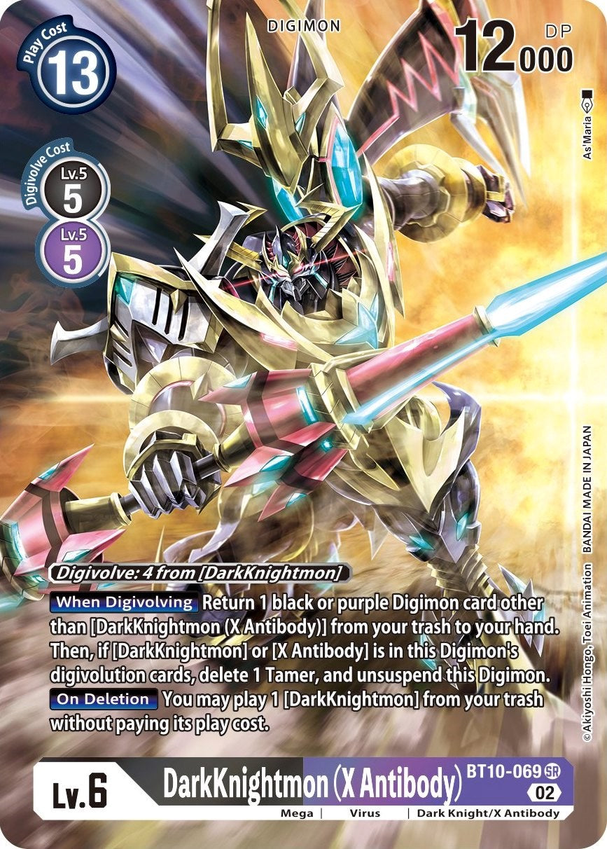 DarkKnightmon (X Antibody) [BT10-069] (Alternate Art) [Xros Encounter] | Enigma On Main