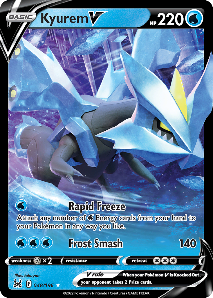 Kyurem V (048/196) (Jumbo Card) [Sword & Shield: Lost Origin] | Enigma On Main