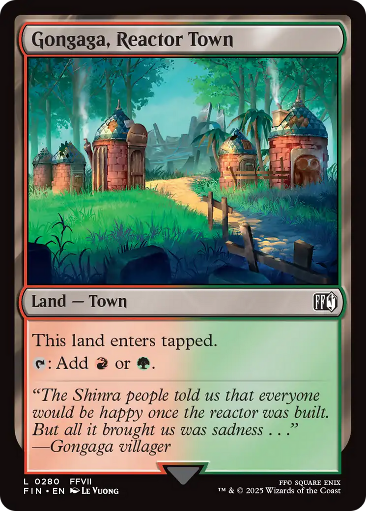Gongaga, Reactor Town [FINAL FANTASY] | Enigma On Main