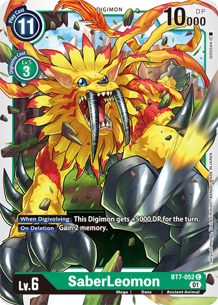 SaberLeomon [BT7-052] [Next Adventure] | Enigma On Main