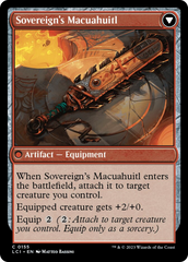 Idol of the Deep King // Sovereign's Macuahuitl [The Lost Caverns of Ixalan] | Enigma On Main