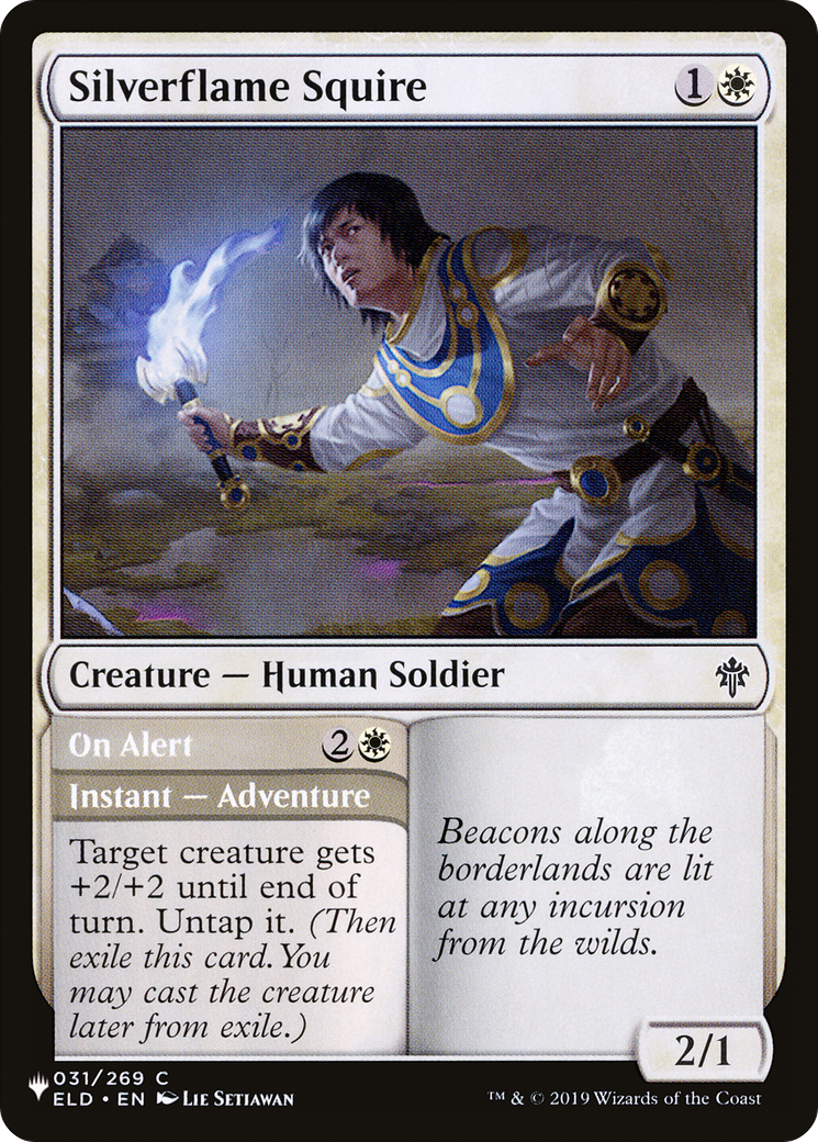 Silverflame Squire [The List Reprints] | Enigma On Main