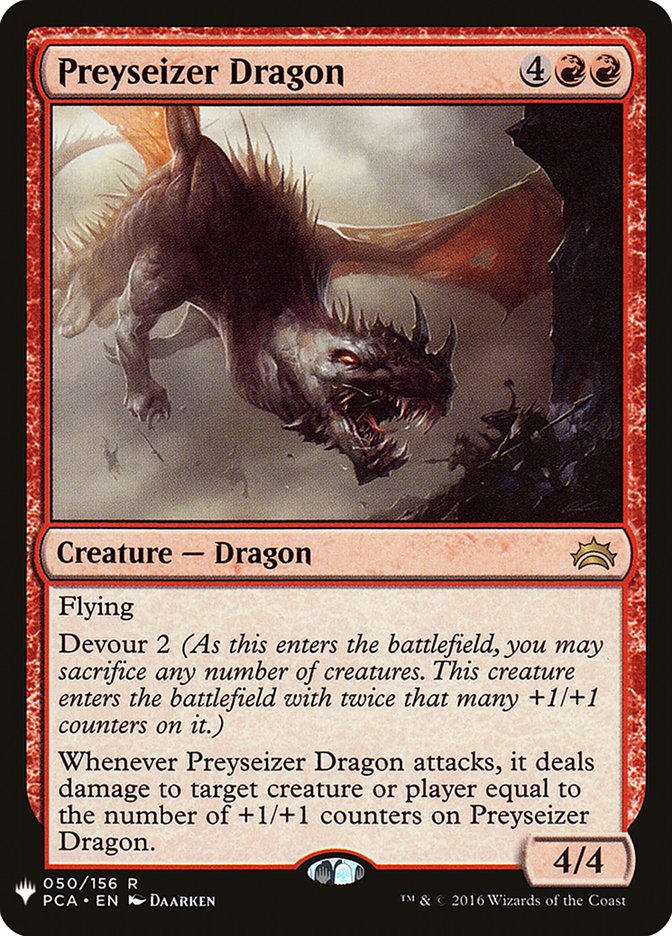 Preyseizer Dragon [The List] | Enigma On Main